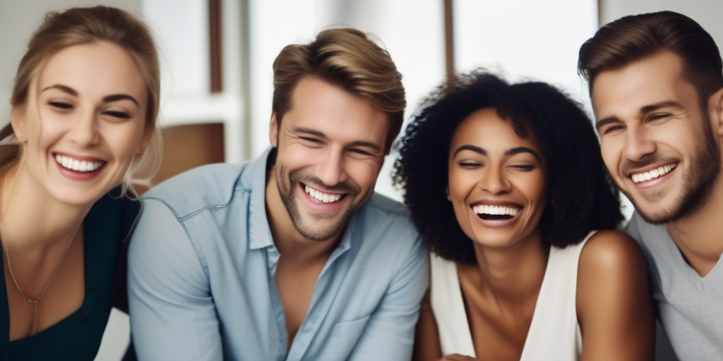 Freunde teilen Dating-Erfahrungen – Unterstützung im Online-Dating