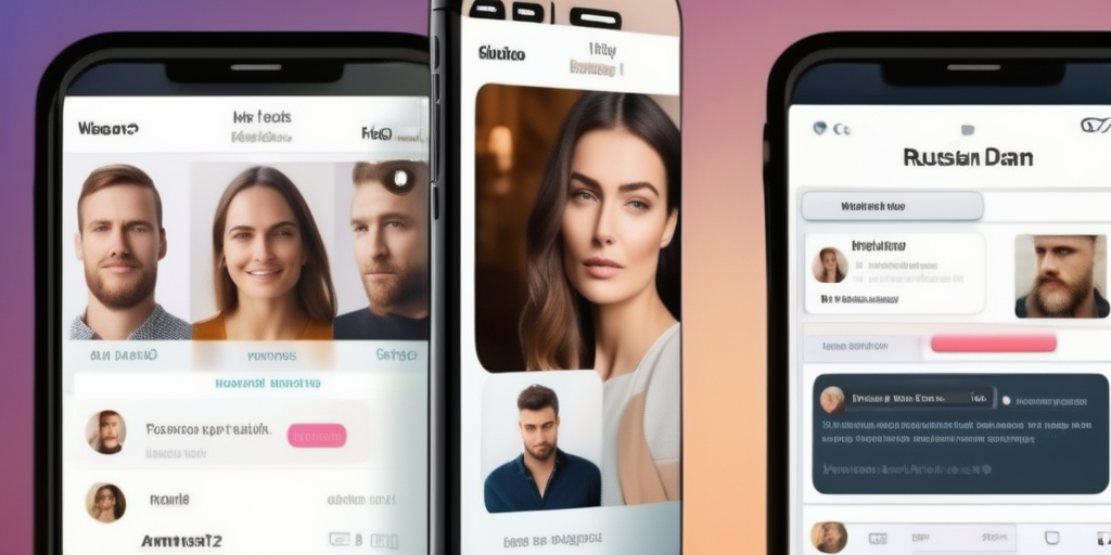 Ein Mensch betrachtet besorgt ein Online-Dating-Profil.