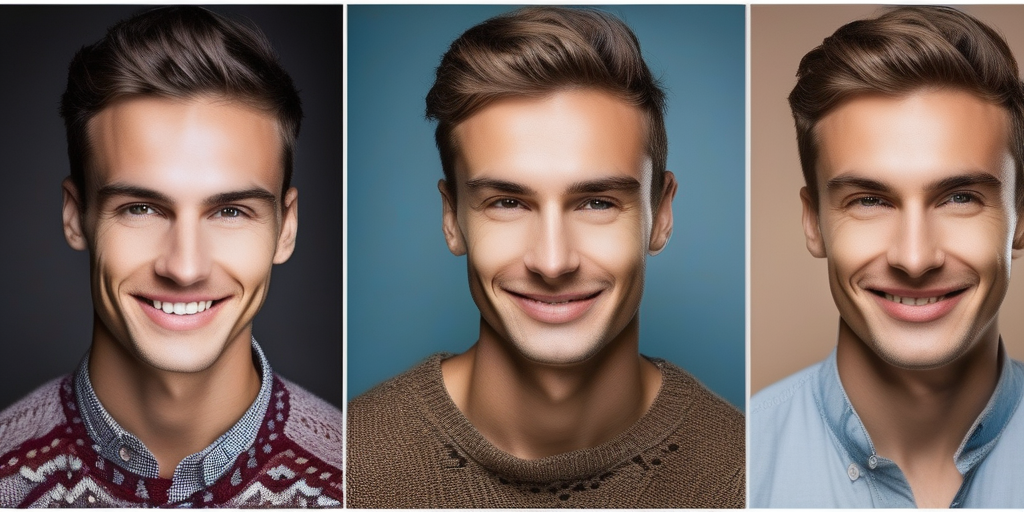 Vergleich von einem gefälschten Profil mit einem echten Profil beim Online-Dating.